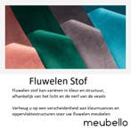 Chesterfield 3-zitsbank 205cm grijs fluweel met knoopstiksel, Huis en Inrichting, Banken | Bankstellen, Ophalen of Verzenden, Nieuw