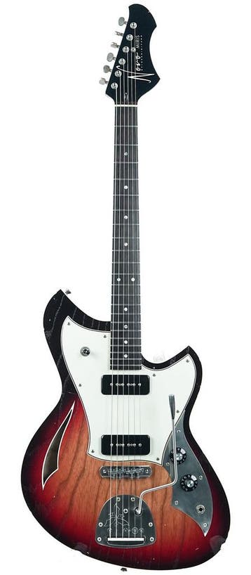 Novo Miris J Bonfire (Instrument,Electric Guitars), Ophalen of Verzenden, Nieuw, Hollow body
