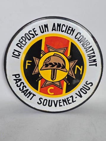 Emaillerie Belge - Herdenking van de oud-strijders