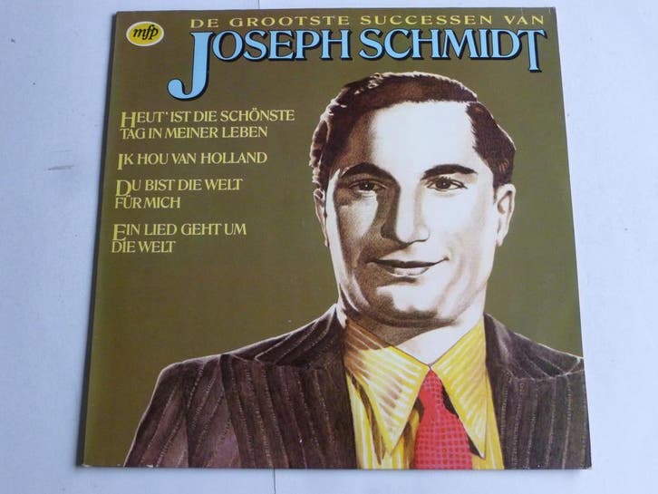 Joseph Schmidt - De Grootste Successen van (LP), Cd's en Dvd's, Vinyl | Klassiek, Zo goed als nieuw, Ophalen of Verzenden