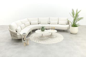 Suns Feroli/Nova organische hoekbank loungeset incl., Verzenden, Nieuw, Overige materialen, Loungeset