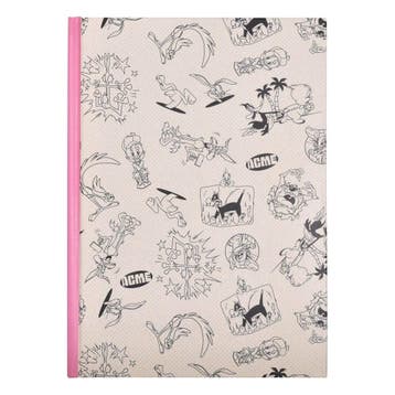 Looney Tunes A5 Premium Notebook, Ophalen of Verzenden, Nieuw