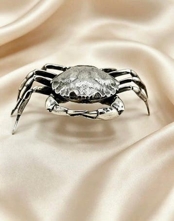 Figuur - Cangrejo en plata - .915 zilver
