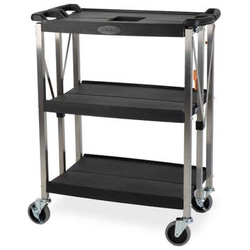 HCB Serveerwagen - inklapbaar - 3 lagen - 74 cm, Verzenden, Nieuw in verpakking