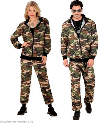 Trainingspak Camouflage Militair Unisex, Kleding | Dames, Ophalen of Verzenden, Nieuw
