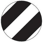 Stip gestreept - Wit & Rood - Anti - slip -, Verzenden