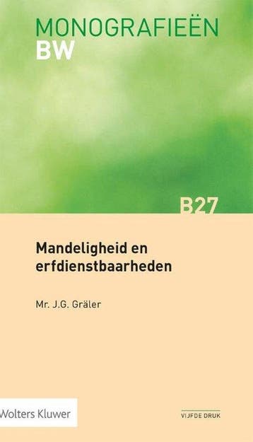 9789013162257 Monografieen BW B27 - Mandeligheid en erfdi..., Boeken, Verzenden, Nieuw