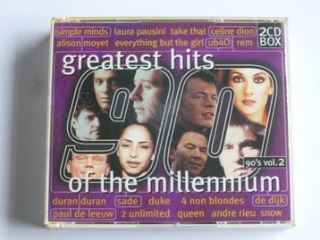 Greatest Hits of the Millennium 90s vol.2 (2 CD), Ophalen of Verzenden, Zo goed als nieuw