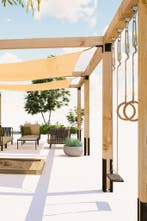 Pergola met schommel Modernplay stel zelf samen, Tuin en Terras, Nieuw, Overige typen