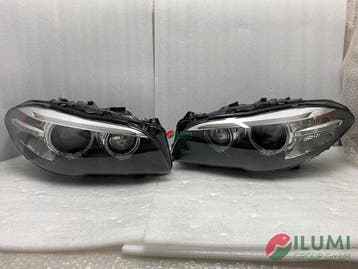 Koplampen BMW 5 F10 F11 LIFT Bi Xenon Led Draaibaar, Verzenden, Gebruikt, BMW