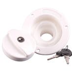 Watervulopening 40mm met Slot Wit, Caravans en Kamperen, Kampeeraccessoires, Ophalen of Verzenden, Nieuw