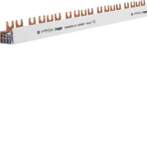 Hager Kamrail - Aansluitrail 4-polig, 56 modulen, 63 A -, Ophalen of Verzenden, Nieuw, Groepenkast