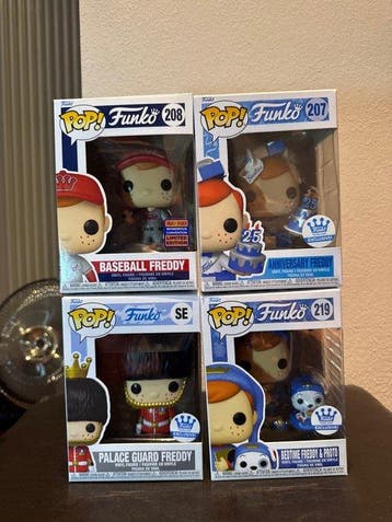 Funko - Funko Pop - Freddy Baseball, Anniversary, Palace Gu