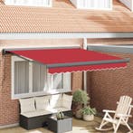 vidaXL Markies Rood 300 x 250 x 165 cm Polyester en, Tuin en Terras, Zonneschermen, Verzenden, Nieuw