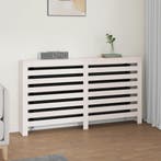 vidaXL Radiatorombouw 153x19x84 cm massief grenenhout wit, Verzenden, Nieuw