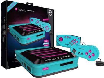 RetroN 5 Hyper Beach Gaming Console (HDMI), Spelcomputers en Games, Spelcomputers | Nintendo Super NES, Ophalen of Verzenden, Nieuw