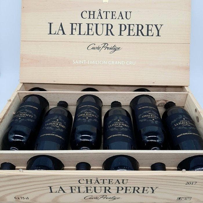 2017 Château La Fleur Perey Cuvee Prestige - Saint-Émilion, Verzamelen, Wijnen