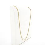 Lange gouden Venetiaanse schakelketting, Ophalen of Verzenden, Gebruikt, Overige kleuren, Goud