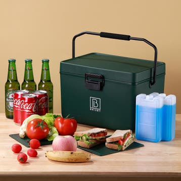 Brisby 12 Liter Koelbox 40 Uur Isolatie Met 2 Koelelementen, Ophalen of Verzenden, Nieuw, Koelbox, Koelelement