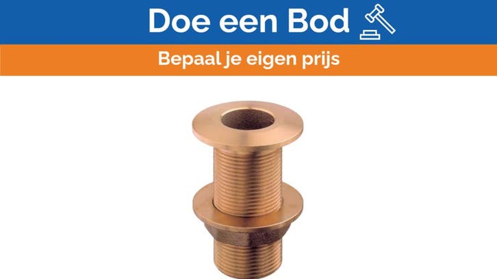 Bieden: Guidi series 1260 3 inch bronze, Watersport en Boten, Bootonderdelen, Kombuis en Sanitair, Nieuw, Zeilboot of Motorboot