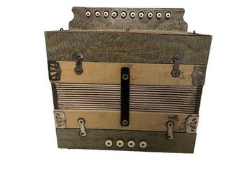 Gandharva - Button Accordion - - Accordeon - 1920 (Zonder, Nieuw