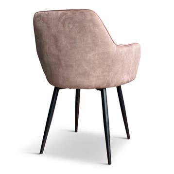 Eetkamerstoel Benjamin Velvet Liver, Huis en Inrichting, Stoelen, Ophalen of Verzenden, Nieuw