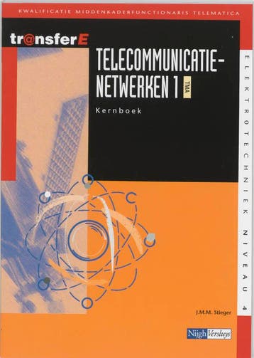 Telecommunicatienetwerken 1 TMA deel Kernboek  9789042516625, Zo goed als nieuw