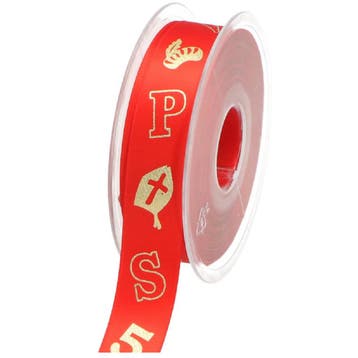 Lint Sinterklaas 23mmx25m, Hobby en Vrije tijd, Verzenden, Nieuw