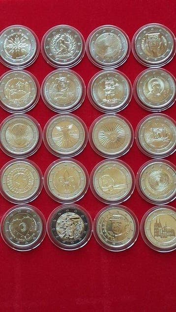 Europa. 2 Euro 2011/2026 (20 coins) (Zonder minimumprijs)