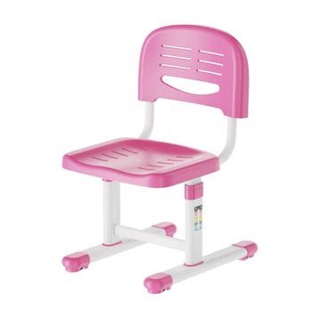 Kinderstoel Sauda bureaustoel 63-75x36x46 cm roze en wit [en, Verzenden, Nieuw
