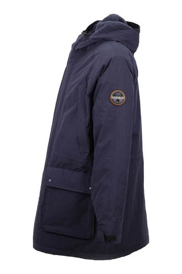 Napapijri Jas in maat XL Blauw, Kleding | Heren, Jassen | Winter, Verzenden, Zo goed als nieuw, Blauw, Napapijri