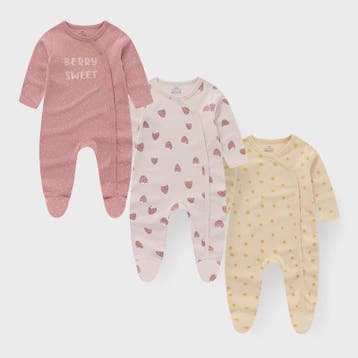 3-Pack Baby Rompers Unisex Katoen - Zacht & Comfortabel voor, Verzenden, Nieuw