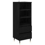 Moderne Kast Zwart Eiken | 72% Korting, Huis en Inrichting, Minder dan 50 cm, 100 tot 150 cm, Nieuw, Ophalen of Verzenden
