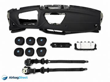 Airbag set Dashboard met stiksel BMW 3 G20 G21 G22 facelift, Gebruikt, BMW