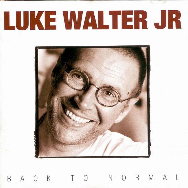cd - Luke Walter Jr - Back To Normal, Cd's en Dvd's, Cd's | Overige Cd's, Zo goed als nieuw, Verzenden