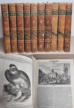 Giornale letterario e belle arti - 10 vol. Consecutivi, Antiek en Kunst