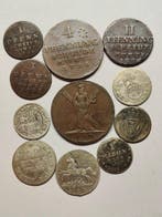 Germany, Brunswick-Lüneburg, Lot of 11 coins, incl. silver,