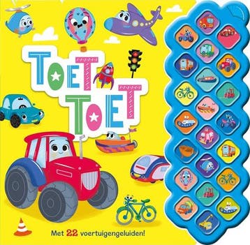 Boek: Toet toet - geluidenboek 22 geluiden - (als nieuw), Boeken, Verzenden, Zo goed als nieuw