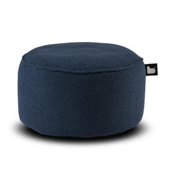 B-Poufe Indoor Poef Teddy - Navy, Huis en Inrichting, Verzenden, Nieuw