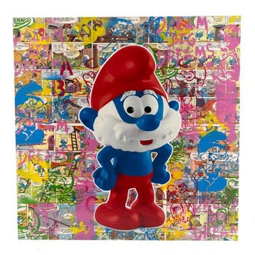 Koen Betjes (1992) - Papa Smurf - Dream Big Dreams x Comics