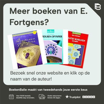 Basisboek Borduren op papier 2 - E. Fortgens 9789021332093, Verzenden, Gelezen, E. Fortgens
