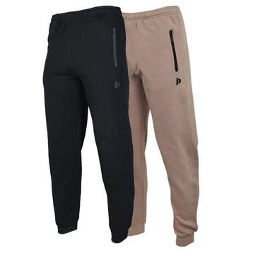 Donnay Donnay Heren - 2-Pack - Joggingbroek Jack - Zwart &, Kleding | Heren, Broeken en Pantalons, Verzenden, Nieuw