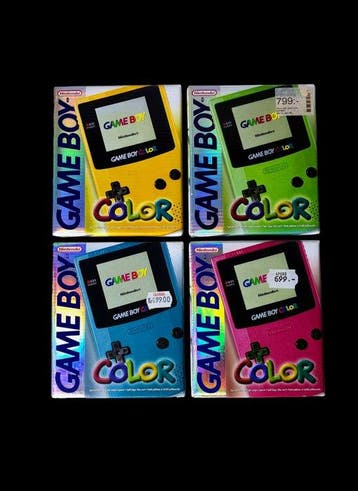Nintendo - Gameboy Color - Poker Game Boy Color x4 - 1, Nieuw