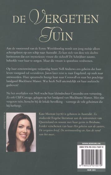 De vergeten tuin 9789022575079 Kate Morton, Verzenden, Gelezen, Kate Morton