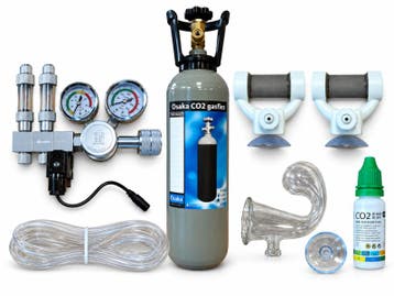 Osaka premium aquarium co2 set tot 800 liter - 3 kg co2 fles, Ophalen of Verzenden, Nieuw