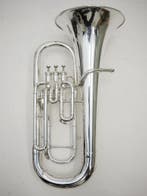Gebruikte Euphonium Besson model 762 Verzilverd, Ophalen of Verzenden, Gebruikt