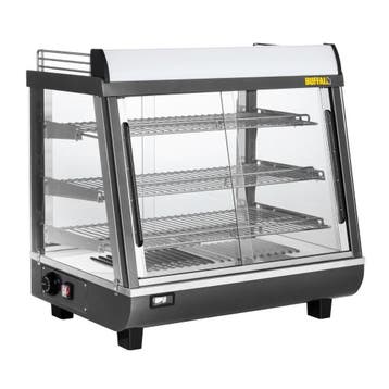 Buffalo Voor- En Achterdeur Verwarmde Vitrine 96Ltr, Verzenden, Nieuw in verpakking
