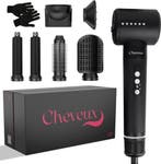 Cheveux 7-in-1 Airstyler PRO Zwart - Krultang - Fohnborstel, Ophalen of Verzenden, Zo goed als nieuw