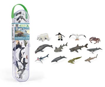 COLLECTA Set Van 12 Zeedieren van €19,99 voor €17,99, Ophalen of Verzenden, Nieuw