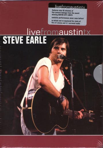 dvd - Steve Earle - Live From Austin TX, Cd's en Dvd's, Verzenden, Zo goed als nieuw